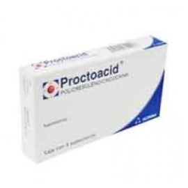 Proctoacid 5 Supositorios - Envío Gratuito