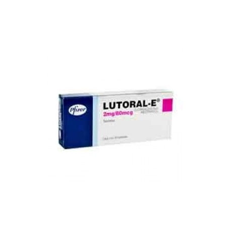 Lutoral E 20 Tabletas 2mg - Envío Gratuito