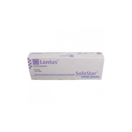 Lantus Solostar Cartucho Solución Inyectable 3ml - Envío Gratuito