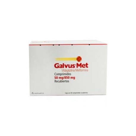 GALVUS MET T 60 50MG/850MG - Envío Gratuito