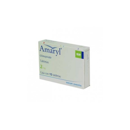 Amaryl 15 Tabletas 2mg - Envío Gratuito