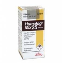 HumalogMix 25 Suspensión Inyectable 10ml (100ui/ml) - Envío Gratuito