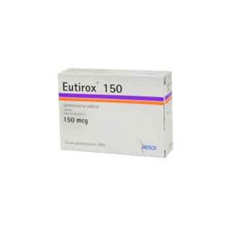 Eutirox 50 Tabletas 150mcg - Envío Gratuito