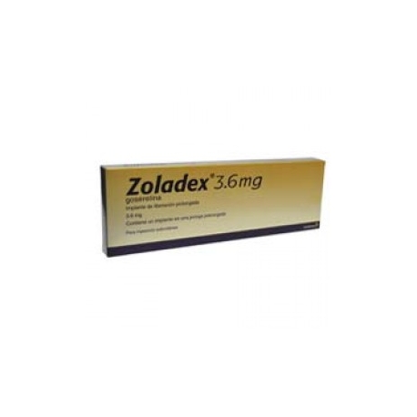 Zoladex Implante De Liberación Prolongada 3.6mg - Envío Gratuito