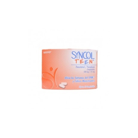 SYNCOL TEEN T 12 500MG/25MG - Envío Gratuito