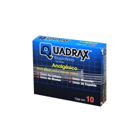 QUADRAX T 10 200MG - Envío Gratuito