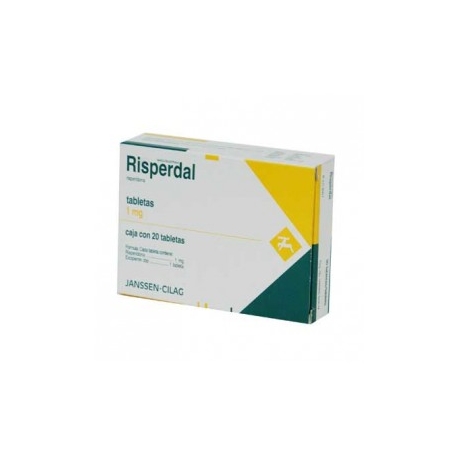 Risperdal Quicklet 20 Tabletas 1mg - Envío Gratuito