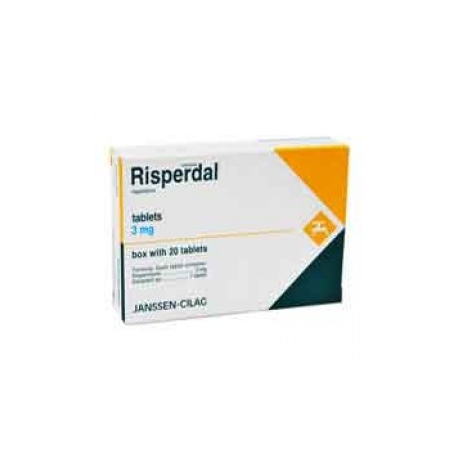 Risperdal Quicklet 20 Tabletas 3mg - Envío Gratuito