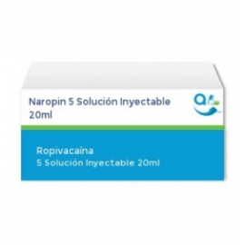 Naropin 5 Solución Inyectable 20ml (7.5mg) - Envío Gratuito