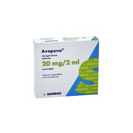 AVAPENA A 5 2ML 20MG - Envío Gratuito