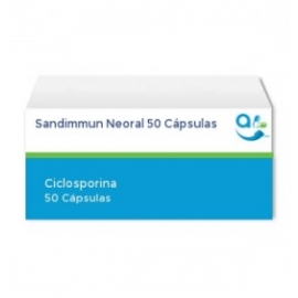 Sandimmun Neoral 50 Cápsulas 100mg - Envío Gratuito