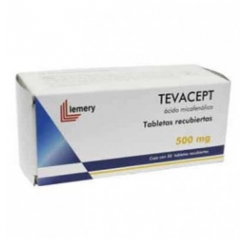 TEVACEPT T 50 500MG - Envío Gratuito