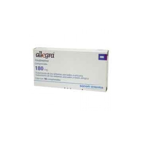 Allegra 10 Comprimidos 180mg - Envío Gratuito