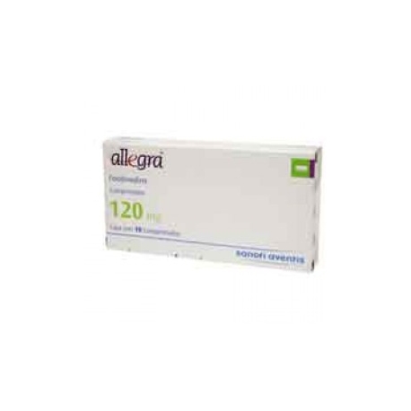 Allegra 10 Comprimidos 120mg - Envío Gratuito