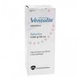 VENTOLIN SOL 200ML0.040G/100ML - Envío Gratuito