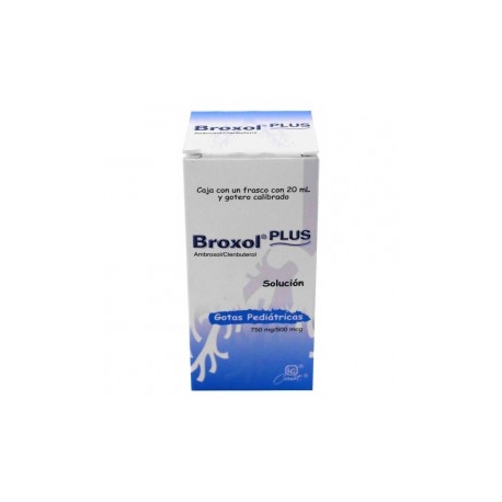 BROXOL PLUS SOL 20ML INF - Envío Gratuito