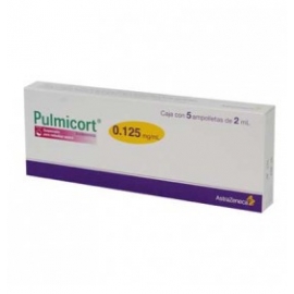 Pulmicort 5 Suspensión 2ml (0.125mg/ml) - Envío Gratuito