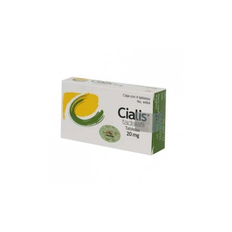 CIALIS T 4 20MG - Envío Gratuito