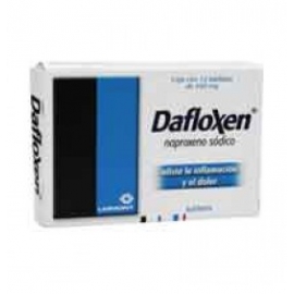 Dafloxen 12 Tabletas 550mg - Envío Gratuito