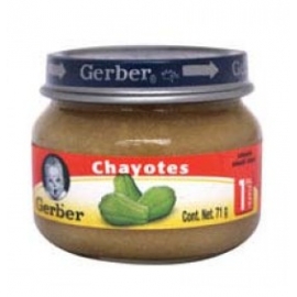 GERBER SOPA CHAYOTES 1A 71G - Envío Gratuito