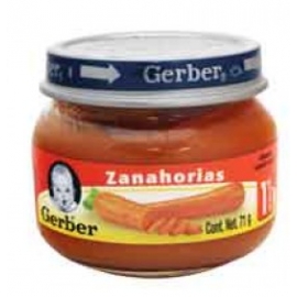 GERBER COMIDA ZANAH 1A 71G - Envío Gratuito