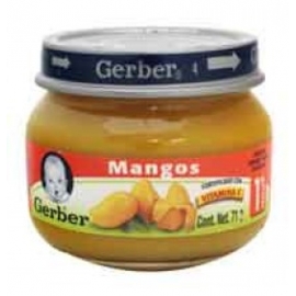 GERBER FRUT MANGO 1A 71G - Envío Gratuito