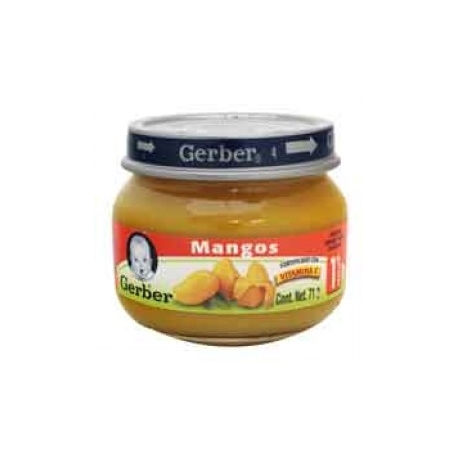 GERBER FRUT MANGO 1A 71G - Envío Gratuito