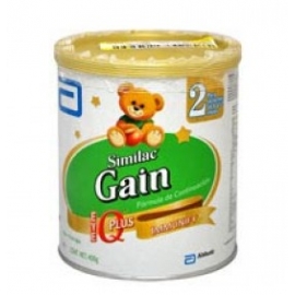 Similac Gain Iq Plus 2 Fórmula 400g - Envío Gratuito